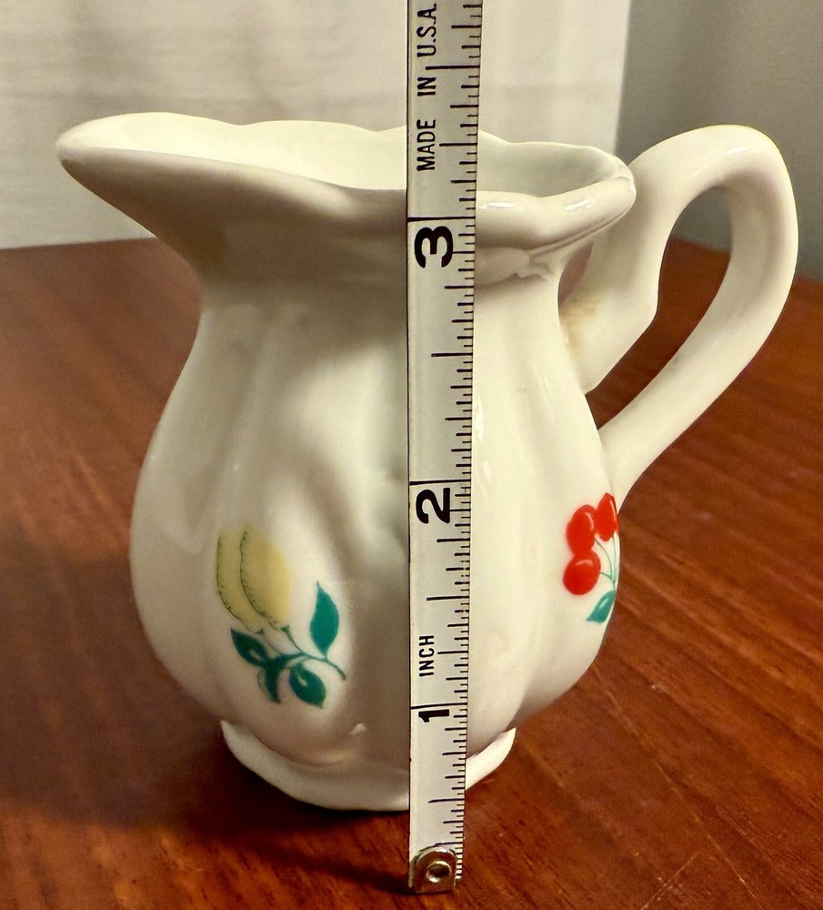 Ceramic Fruits Design Creamer