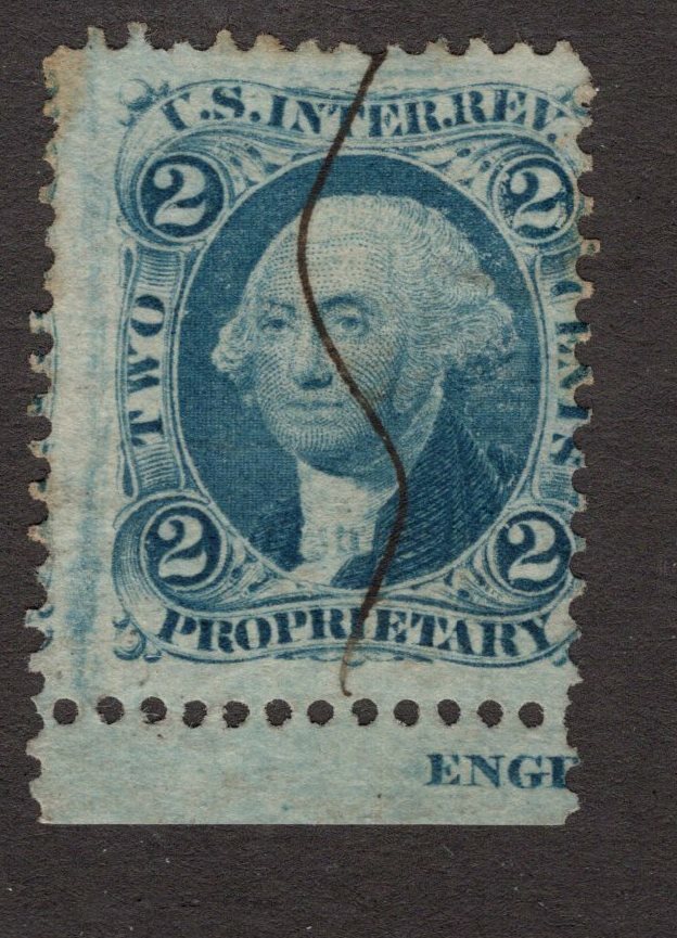 U.S. - R13c - Imprint Single - Used