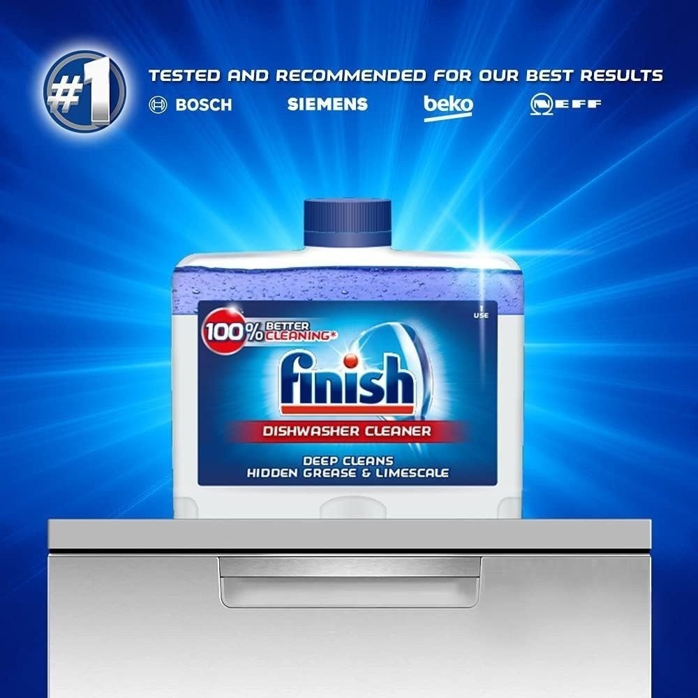 Finish Dishwasher Cleaner, 250 ml