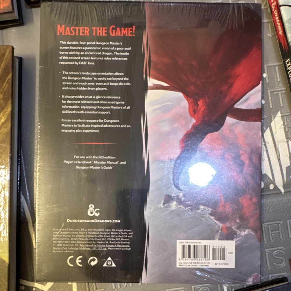 Dungeons & Dragons Dungeon Master's Screen Reincarnated 2017