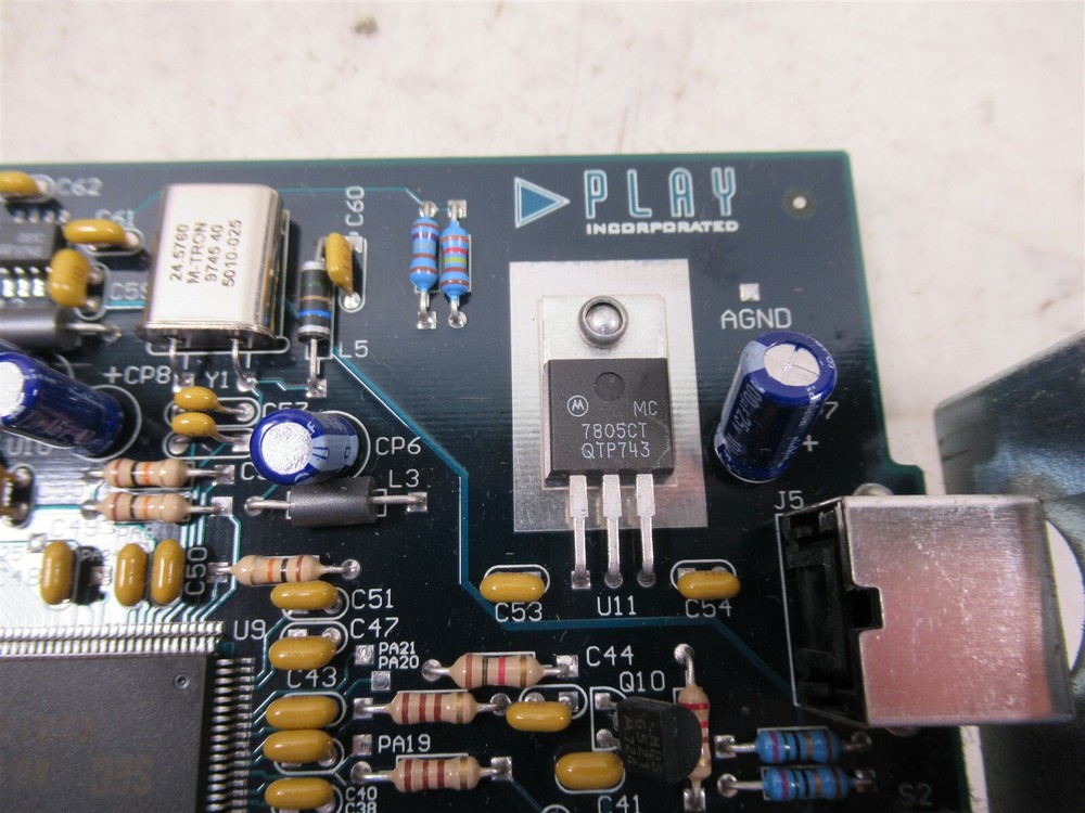 Play Inc. 34-059-5 Trinity S-Video Composite Input Module GlobeCaster Plug-In