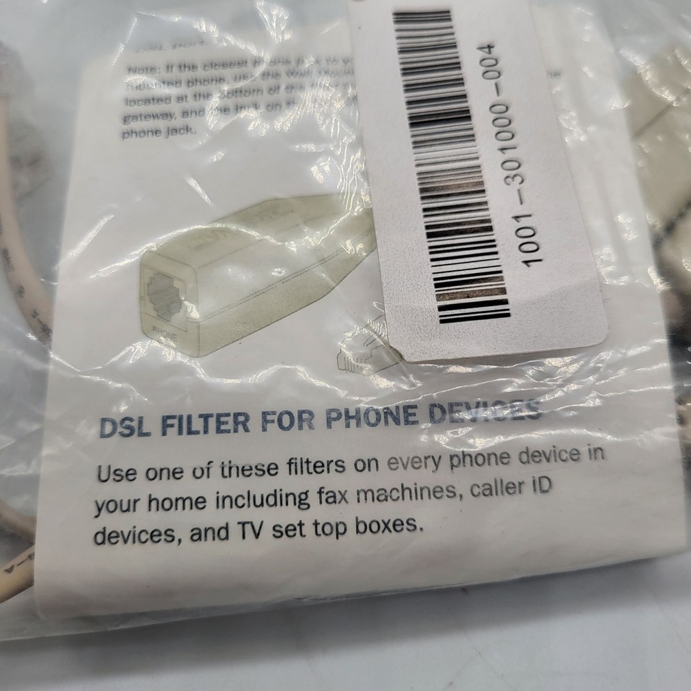 2 WIRE DSL Filters 4 Pack NWT