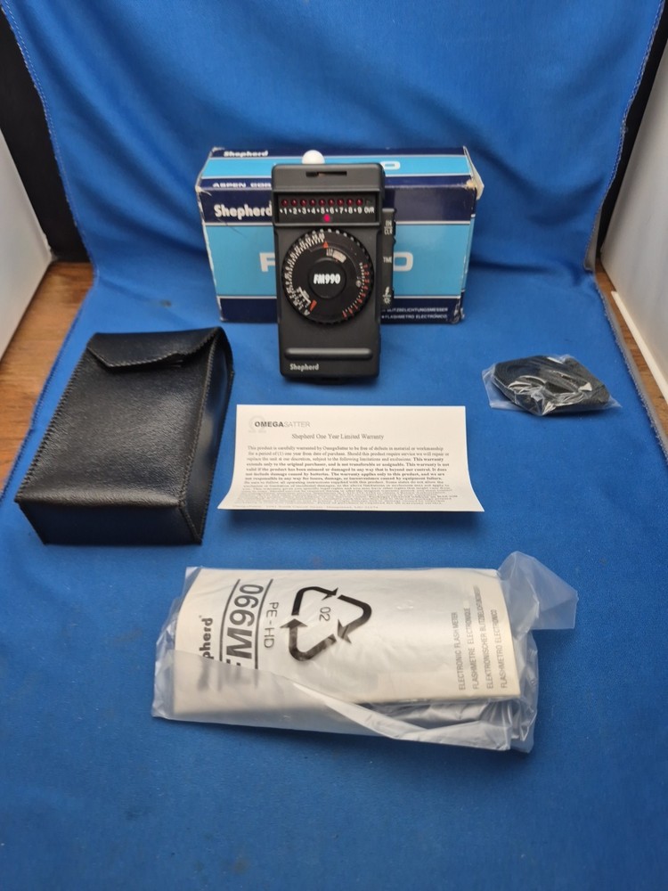 Shepherd FM990 Flash Meter With Case (250912-7)