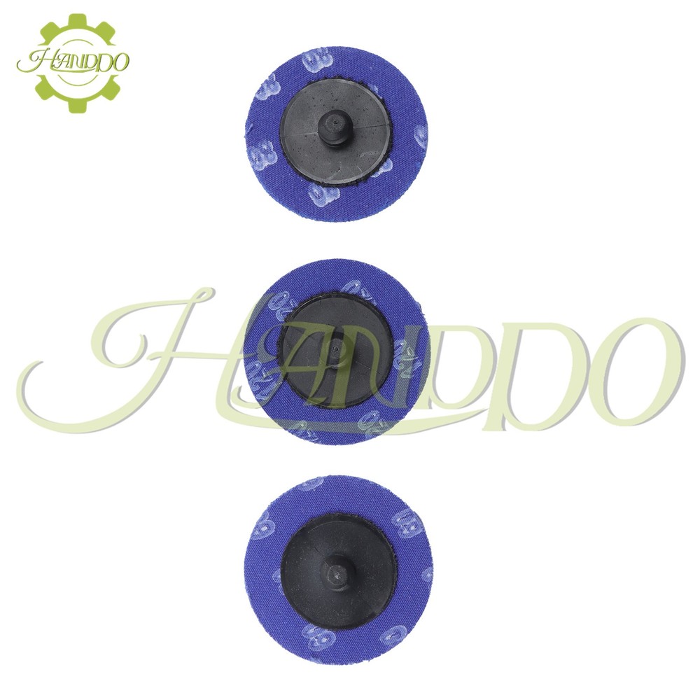 104PC 2" Roll Lock Sanding Discs Die Grinder Quick Change Disc Set W/ 1/4 Holder