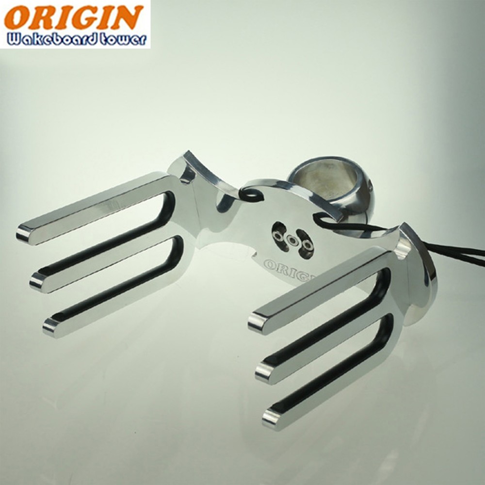 ORIGIN Bat Wakeboard Tower Rack Angle-Free Adjustable Wakeboard Holder Polished