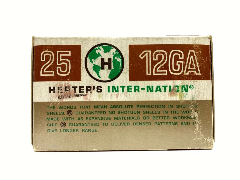 EMPTY Inter-Nation Blue Powermag 12 Ga Extra Long Range Box NO AMMO
