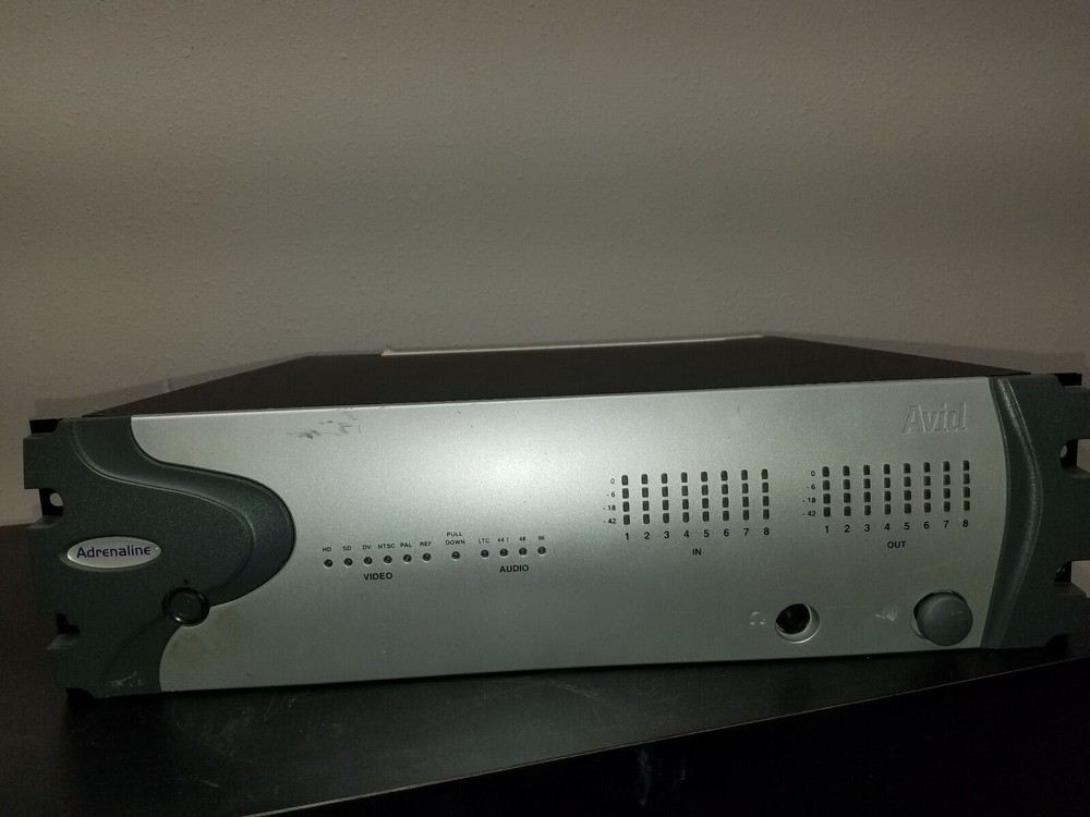 Avid Adrenaline 7020-03332-02 Audio Breakout Box W/ Modules