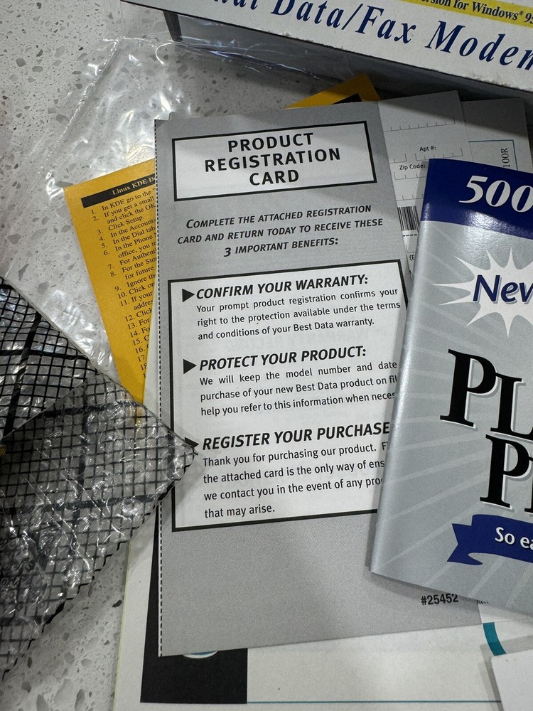 56K MACH 2 INTERNAL DATA/FAX MODEM PCI VERSION FOR WINDOWS 95, 98