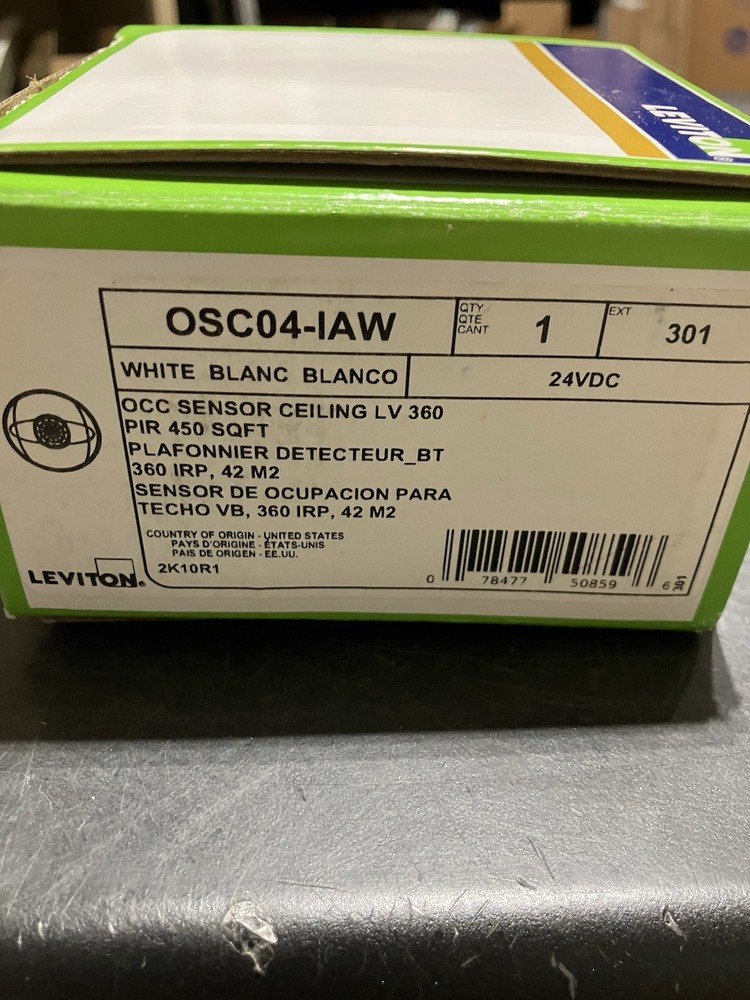 OSC04-IAW Leviton Occupancy Sensor