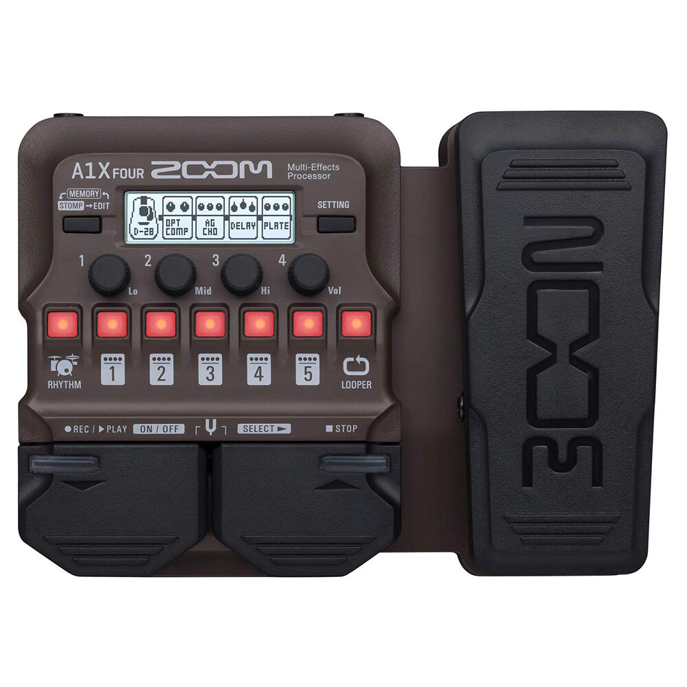 Zoom A1X Four Acoustic Instrument Multi-Effect Processor