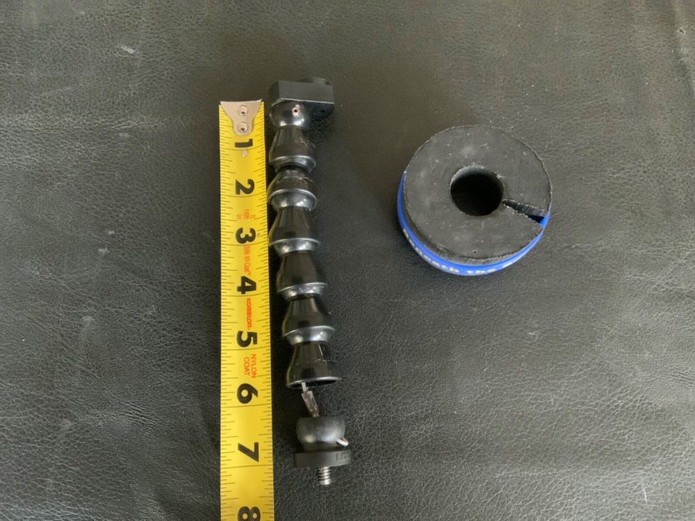 Beneath-the-Surface Focus Light 1/2" Flex Arm with Big Blue Adapter 1/2” Float 1