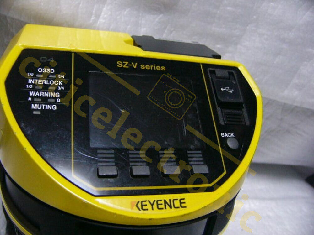 KEYENCE SZ-V04 2017 Safety Laser Scanner Scanner Head Camera Function Working