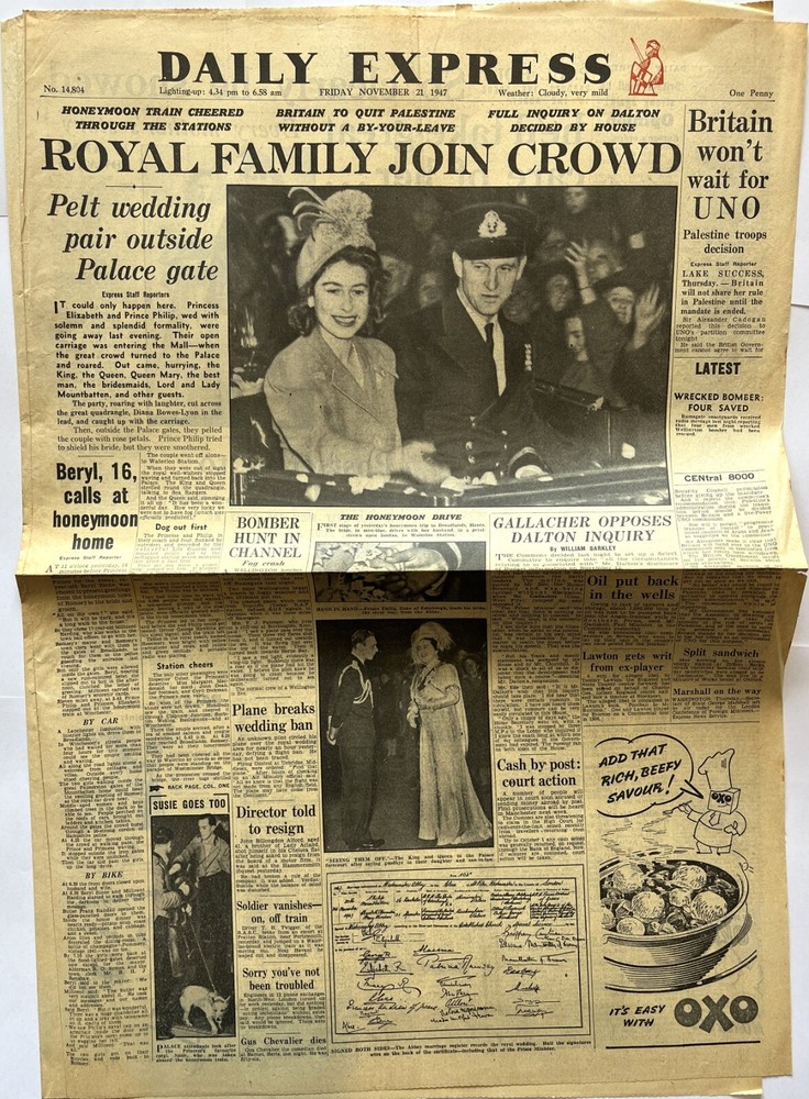 Daily Express November 21 1947 (AB)