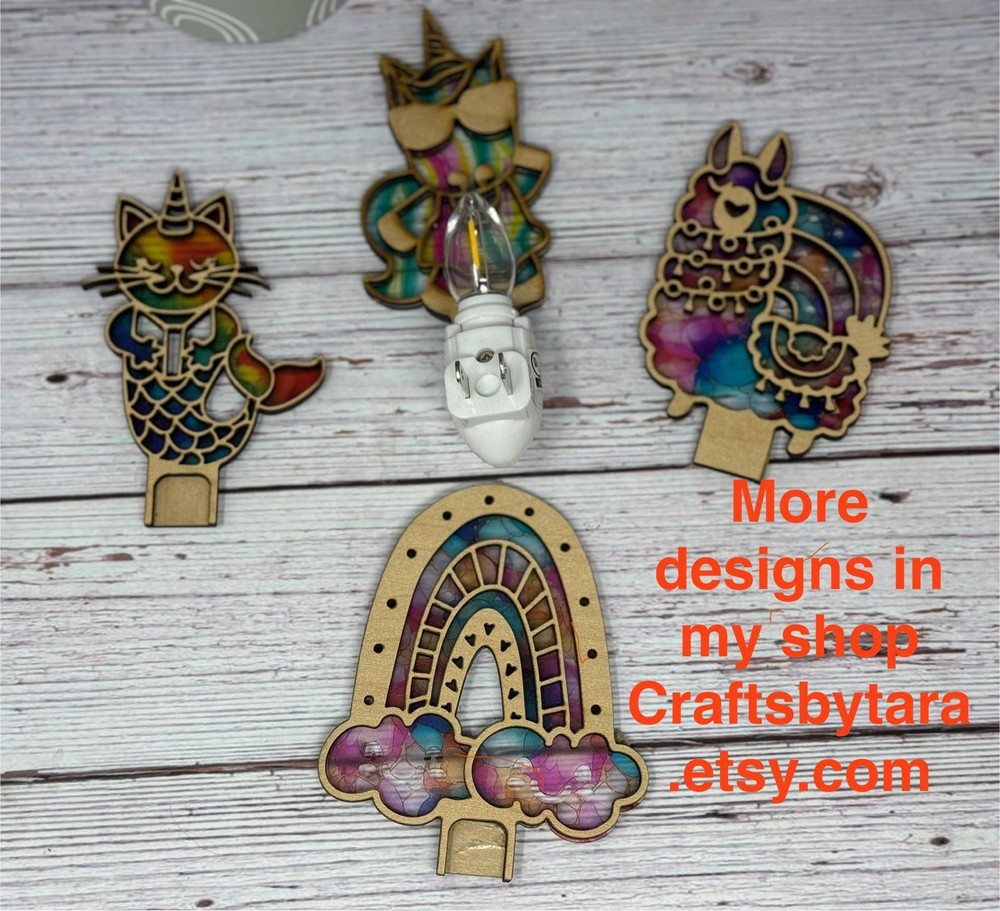 Butterfly nightlight, new made as ordered