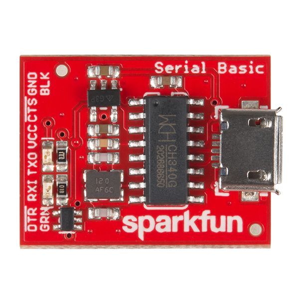 [ SparkFun DEV-14050 ] Serial Basic Breakout - CH340G