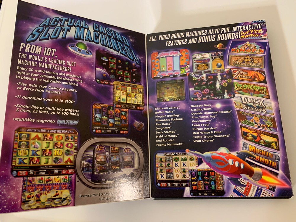 IGT Slots Diamond Galaxy PC/Mac 2012 Authentic Slots