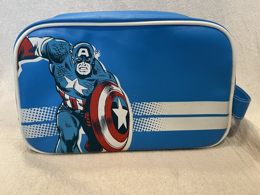 Marvel Captain America Zip up Tote Bag