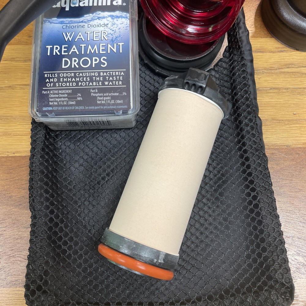 MSR MiniWorks EX Handheld Pump Action Water Filter Open Box New