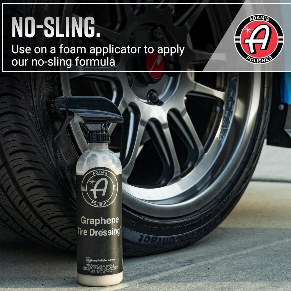 Graphene-Based Tire Dressing: Luxurious Deep Black Finish for Tire Care