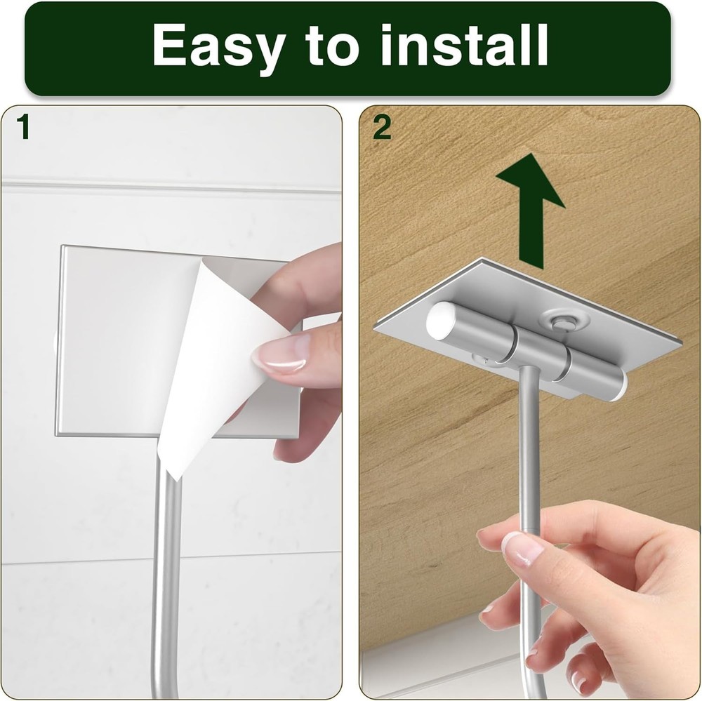 Modern Adhesive Banana Holder - Foldable Hook for Wall Mount Convenience