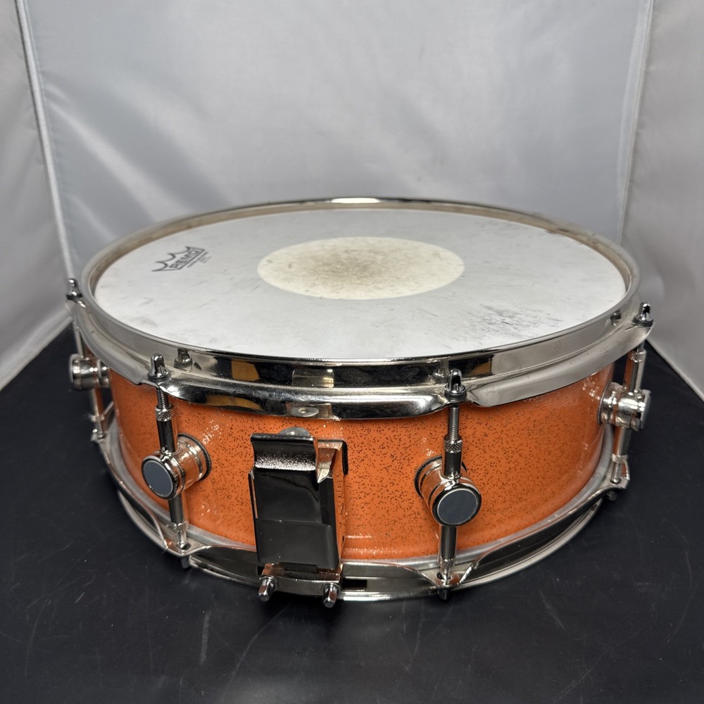 Paladin ddrum Maple Orange Snare Drum W/ Case