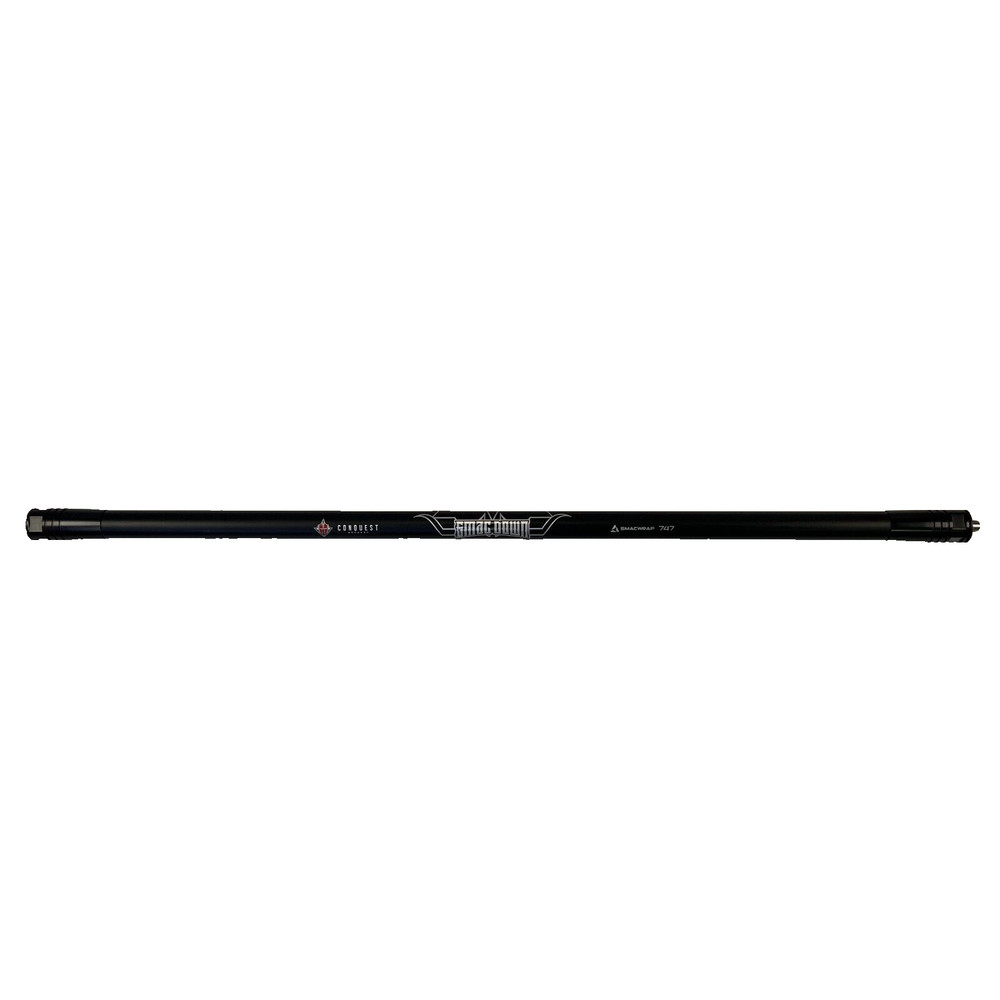 Conquest Archery SMACDOWN Black .747 Front Bar 24" Carbon Target Stabilizer