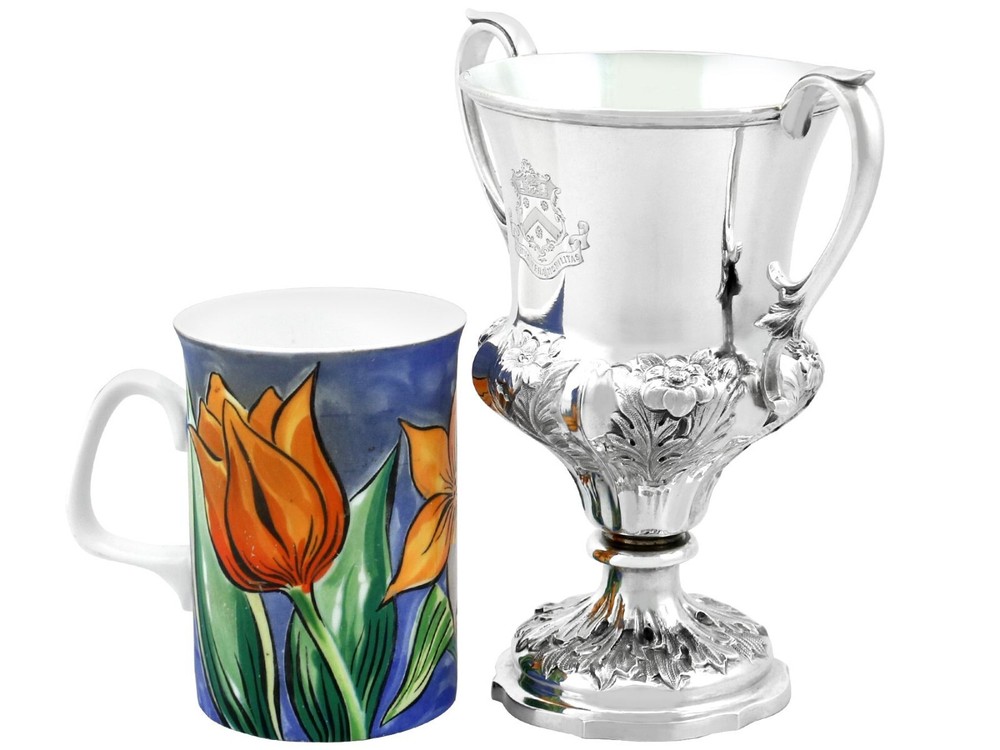 Antique Sterling Silver Cup