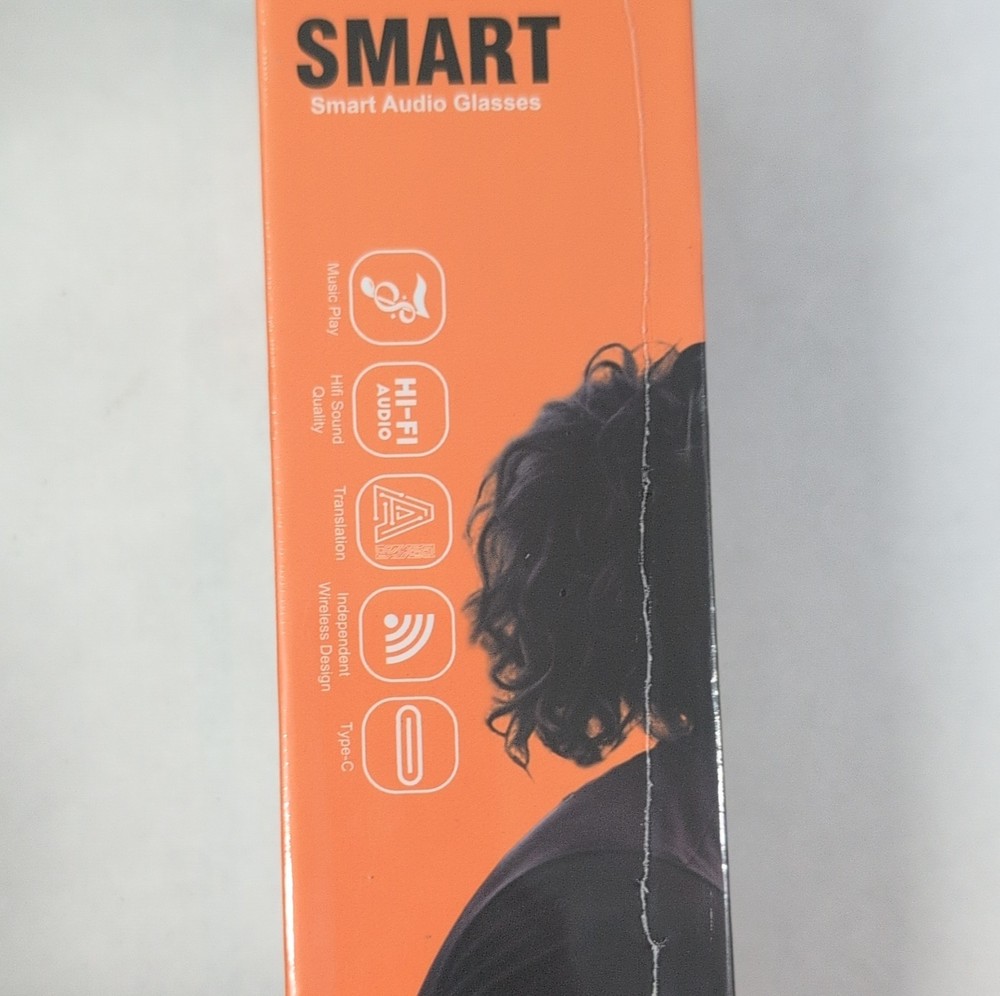 SMART Audio Glasses Wireless Bluetooth HiFi USB Type-C Charging