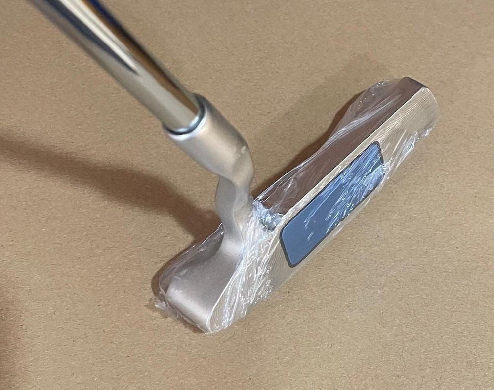 NEW Left hand Integra Talaxium Blue Insert 34" Putter With 2 Thumb Putter Grip
