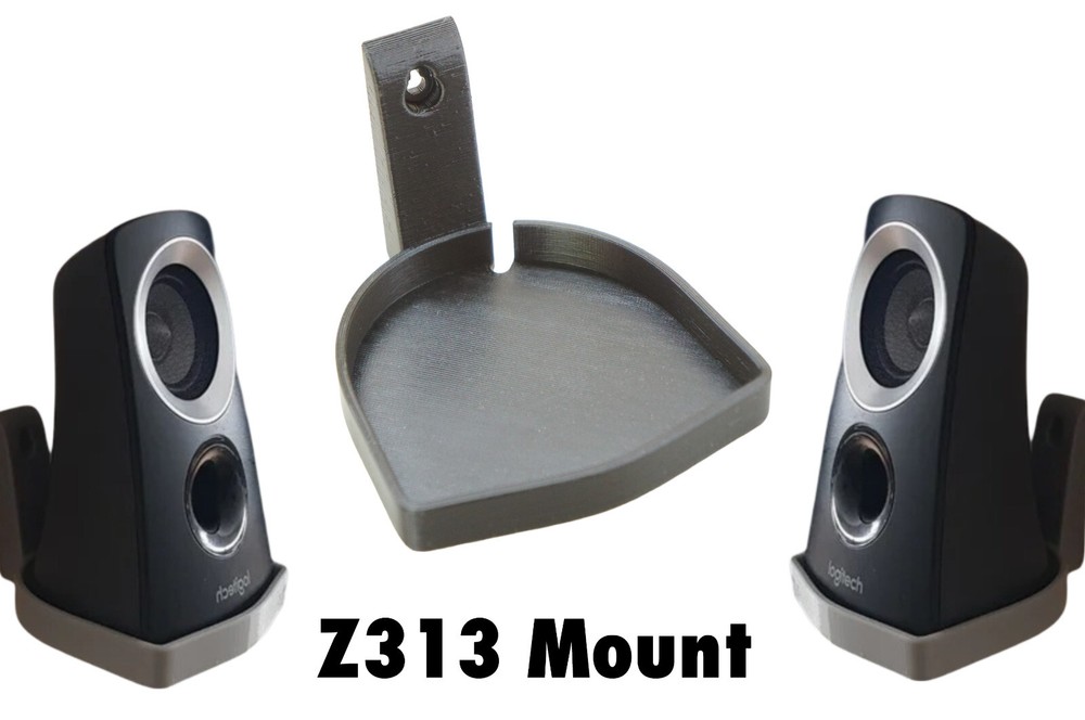 Wall Mount Bracket Holder for Logitech Z313 Bluetooth Speakers