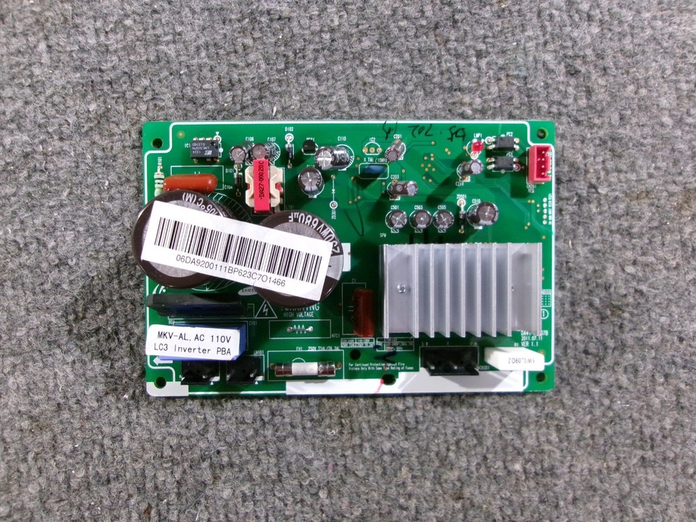DA92-00111B SAMSUNG REFRIGERATOR INVERTER CONTROL BOARD
