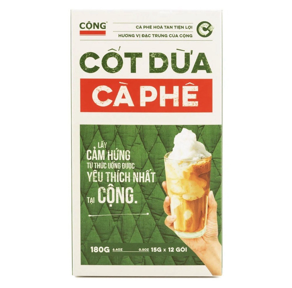 Cong Instant Coconut Coffee 180g