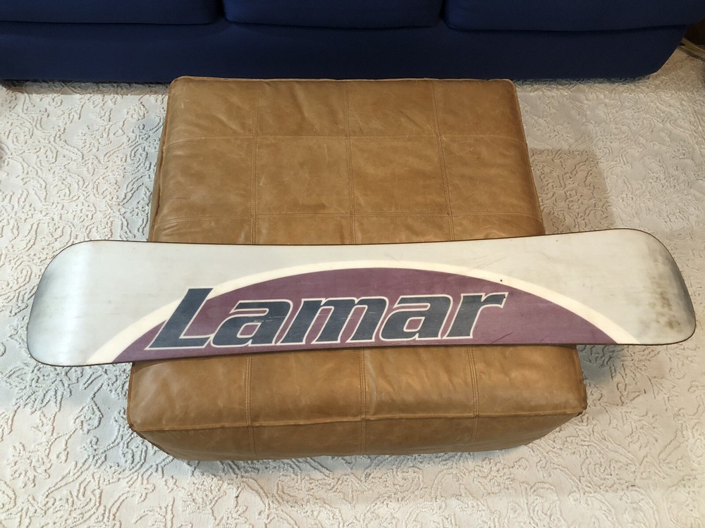 Vintage Lamar Snowboard Genuine