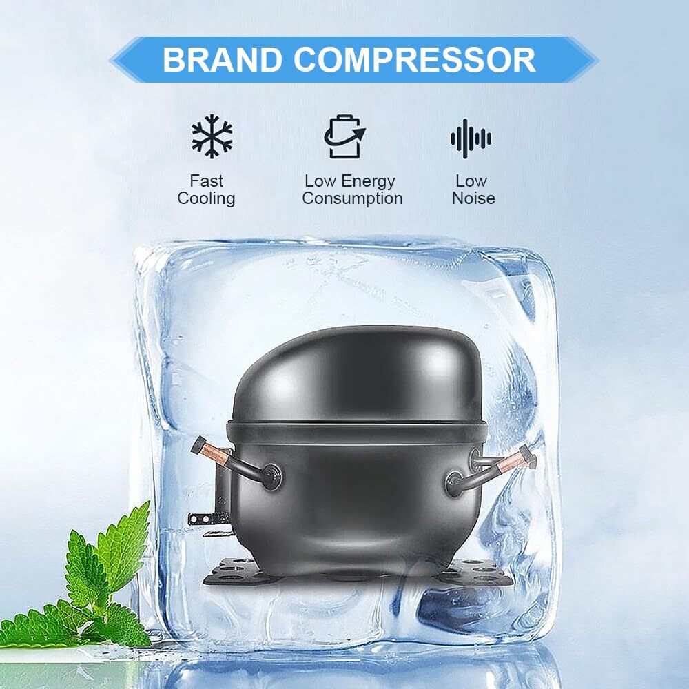 2 unit -86℃ 28L Ultra Low Temperature Freezer Lab Deep Freezer Samples Store