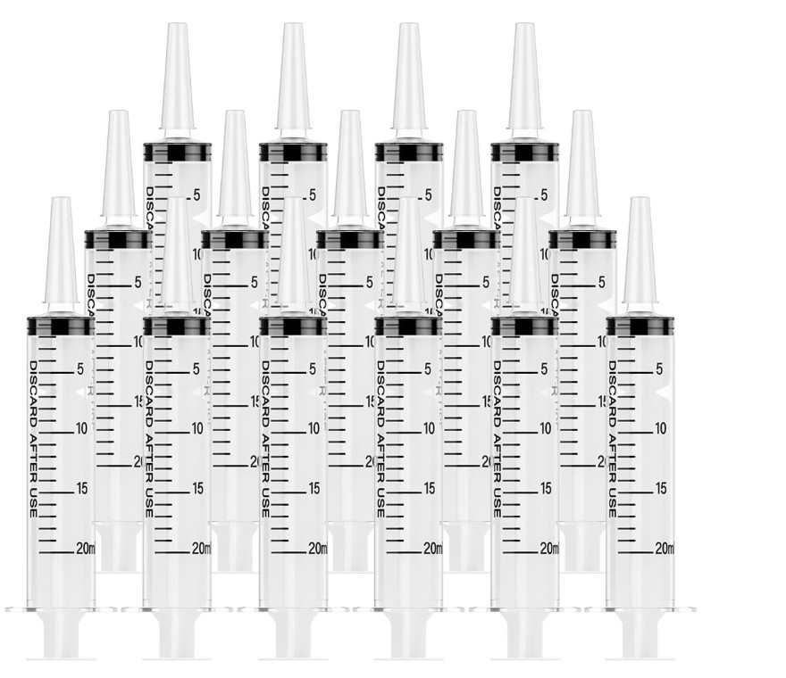 10 Pack 20mL Syringes