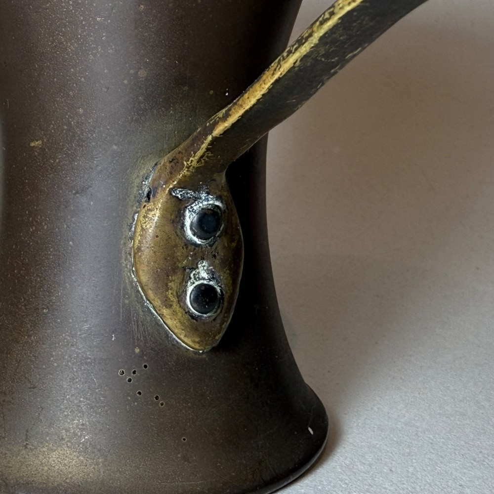 Antique Middle Eastern Turkish Copper Coffee Tea / Pot