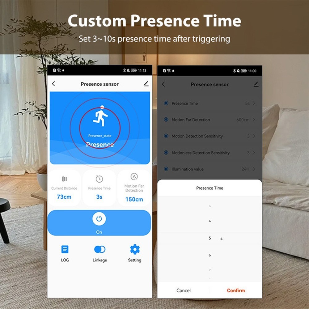 Human Presence Detection Sensor for Smart Home with For ZigBee Support