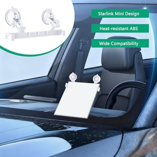 Mini Car Mount by Starlink - Suction Cup Dash Mount for Dashboard