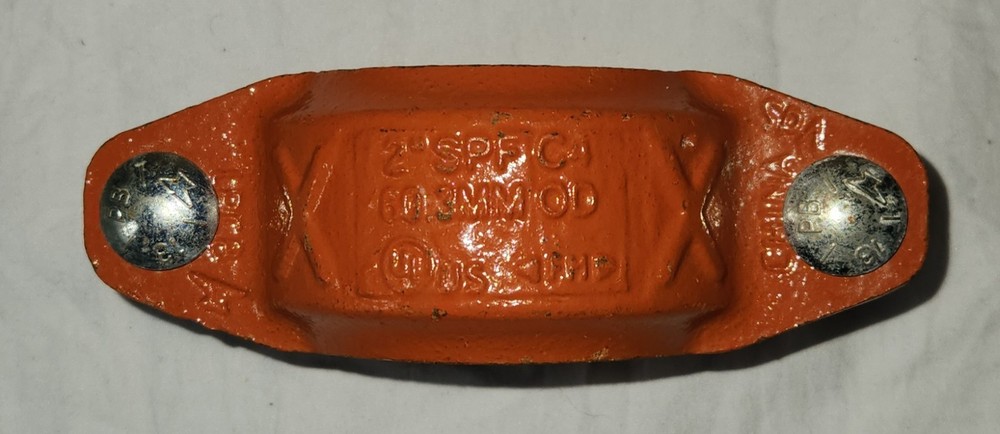 Pipe Coupling Clamp 60.3mm OD x 2" SPF C4