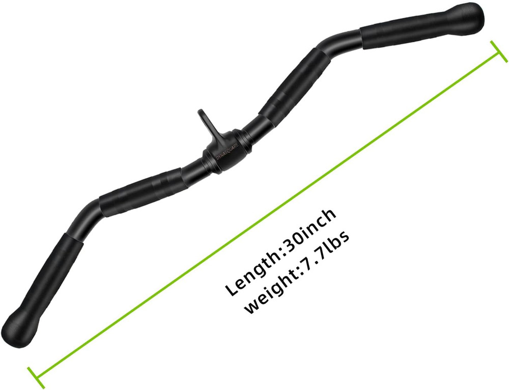 LAT Pulldown Attachments Combo, Cable Machine Accessories, Heavy Duty Steel