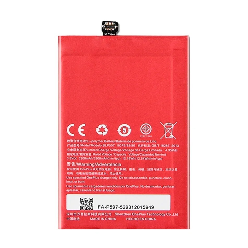For OnePlus 2 A2001 A2003 A2005 Replacement Battery BLP597 Tools