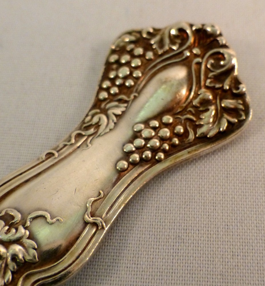 Vintage (Grape)-Roger Bros Silverplate Teasoon(s)-6"