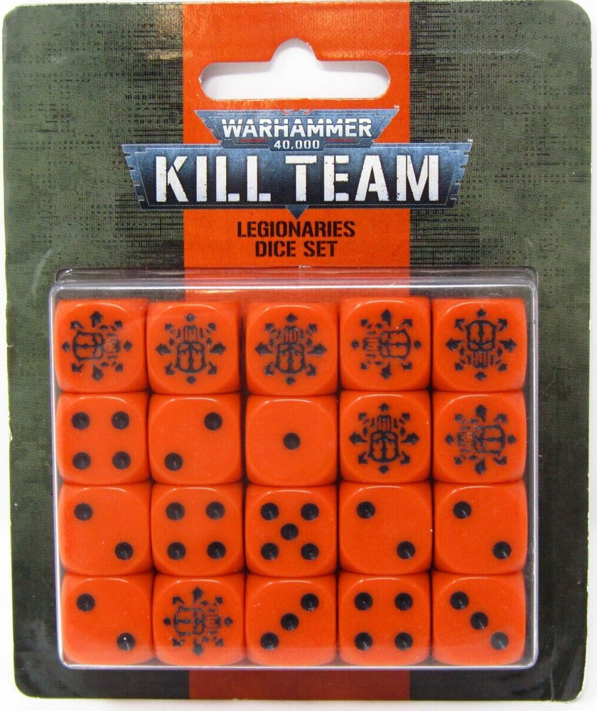 Warhammer 40k Kill Team Legionaries Dice Set