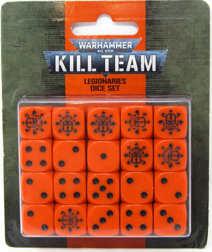 Warhammer 40k Kill Team Legionaries Dice Set