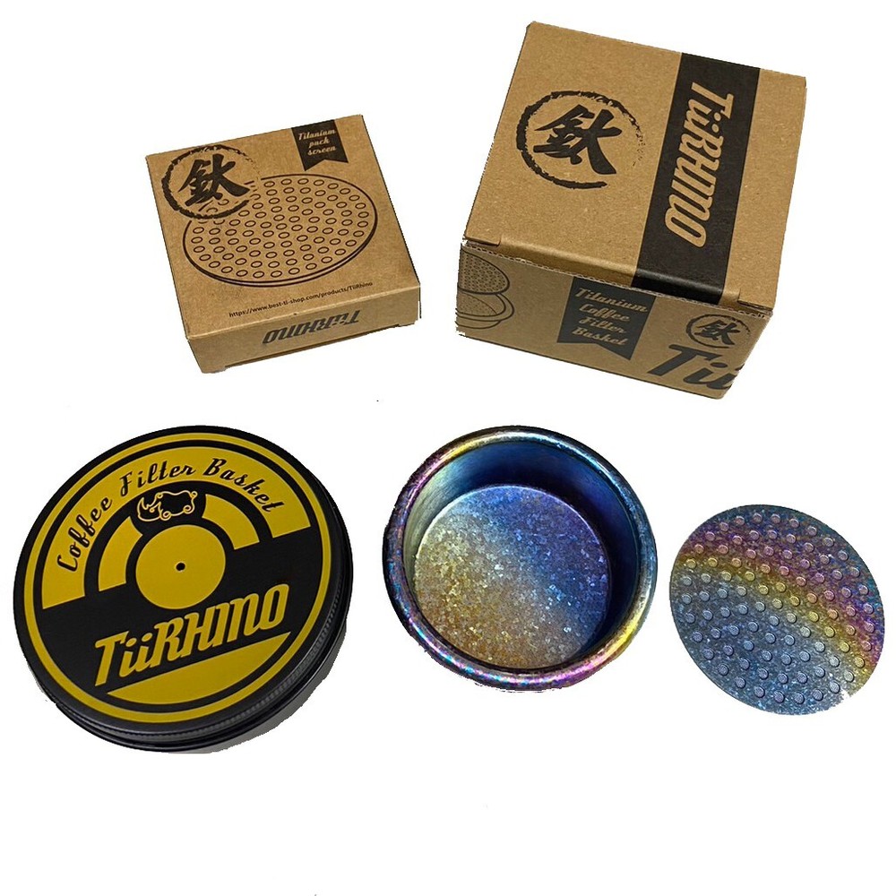 Portafilter Baskets titanium