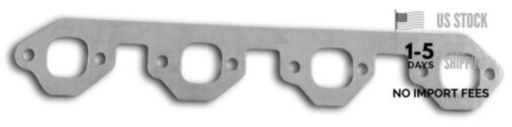 3018 Square Port Exhaust Header Gasket