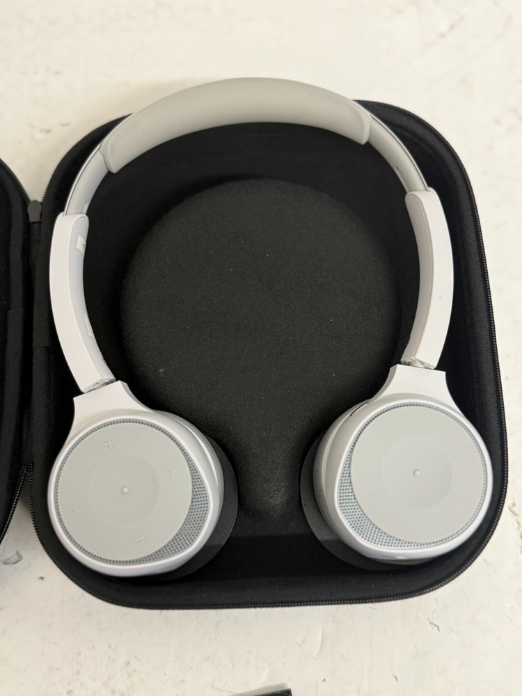 Cisco Headset 730, Wireless Dual On-Ear Bluetooth Headset Open Box White/Gray