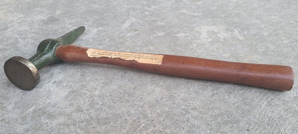Vintage Auto body Shaping Tool Hammer