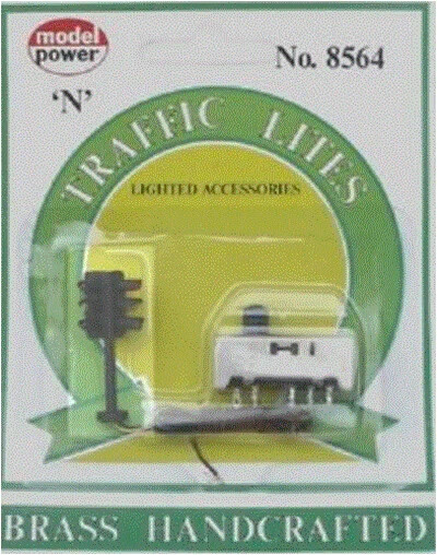 Model Power - Lighted Traffic Lights -- Two-Way - N
