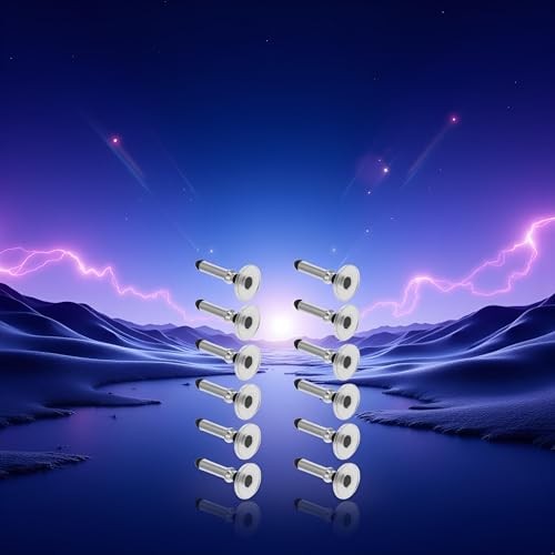 12Pcs Silver Universal Stylus Replacement Disc Tips Round Shape Replaceable